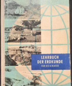 Lehrbuch der Erdkunde für die 8. Klasse Lehrbuch DDR 1966