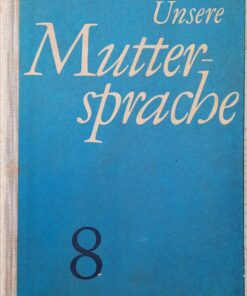 Unsere Muttersprache Klasse 8 Lehrbuch DDR 1969