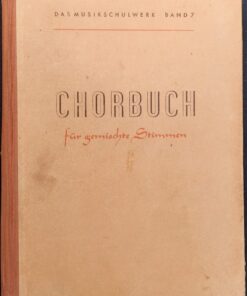 DAS MUSIKSCHULWERK BAND 7 CHORBUCH Lehrbuch DDR 1950