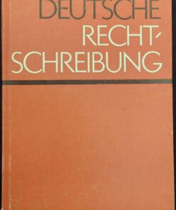 DEUTSCHE RECHTSCHREIBUNG DDR Lehrbuch DDR 1982