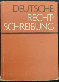 DEUTSCHE RECHTSCHREIBUNG DDR Lehrbuch DDR 1982
