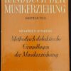 HANDBUCH DER MUSIKERZIEHUNG DDR 1973 Dritter Teil