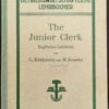 The Junior Clerk Lehrbuch 1937