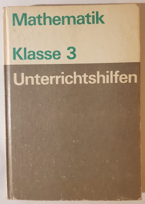 Mathematik Klasse 3 Unterrichtshilfen
