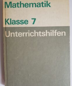 Mathematik Klasse 7 Unterrichtshilfen