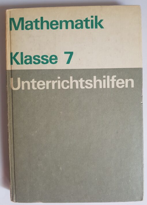 Mathematik Klasse 7 Unterrichtshilfen