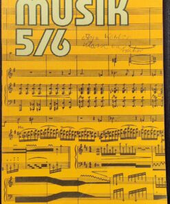 MUSIK Klasse 5 / 6 Lehrbuch Lehrbuch DDR 1989