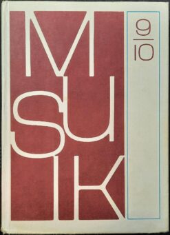 MUSIK Lehrbuch Klasse 9 / 10 Lehrbuch DDR 1973
