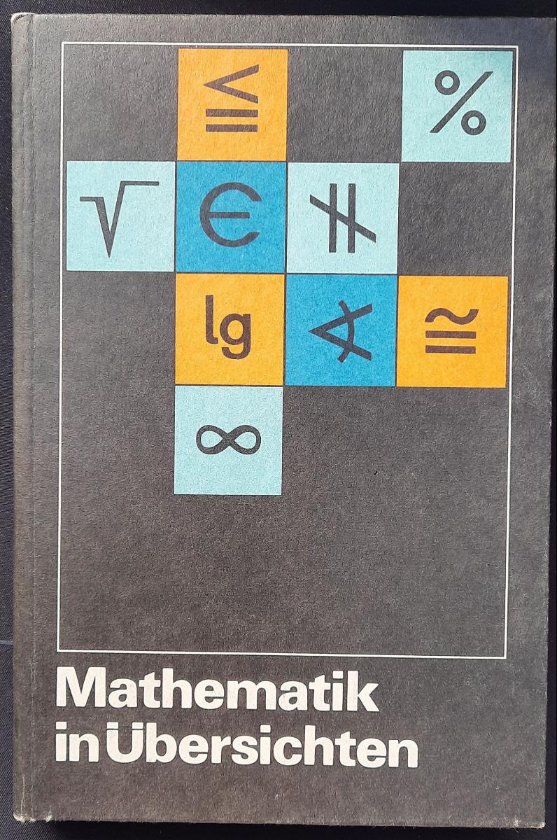 Mathematik in Übersichten Lehrbuch DDR 1981