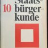 Staatsbürgerkunde Klasse 10 Lehrbuch DDR 1977