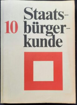 Staatsbürgerkunde Klasse 10 Lehrbuch DDR 1977