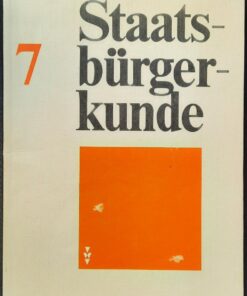 Staatsbürgerkunde Klasse 7 Lehrbuch DDR 1975