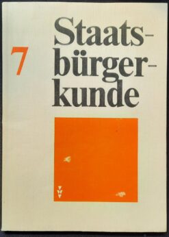 Staatsbürgerkunde Klasse 7 Lehrbuch DDR 1975