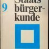 Staatsbürgerkunde Klasse 9 Lehrbuch DDR 1977
