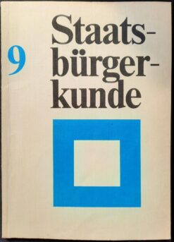 Staatsbürgerkunde Klasse 9 Lehrbuch DDR 1977