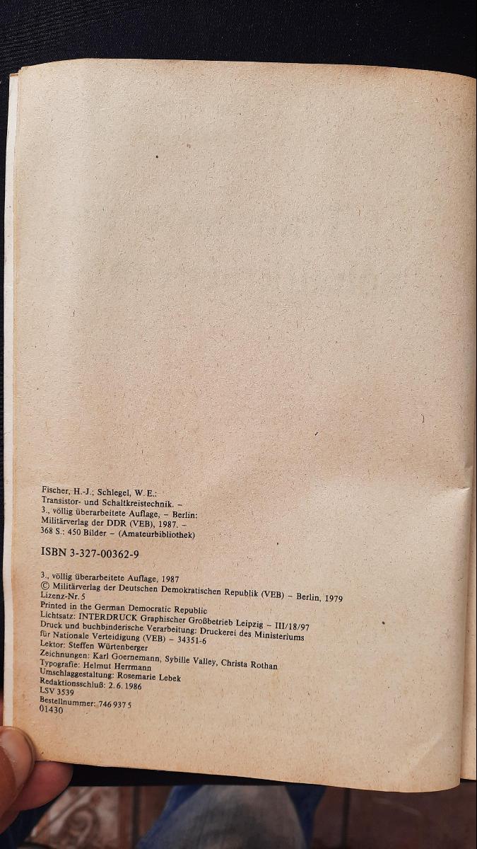 Transistor- und Schaltkreistechnik DDR 1987 – Bild 3