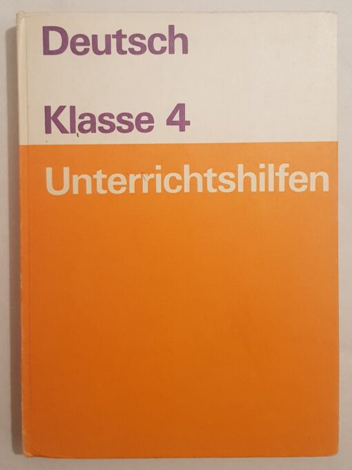 Deutsch Klasse 4 Unterrichtshilfen