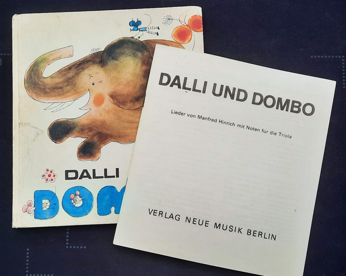 Dalli und Dombo Kinderbuch mit Notenheft! – Bild 2