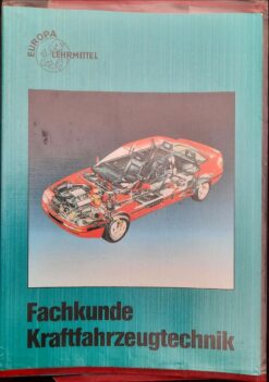 Fachkunde Kraftfahrzeugtechnik Lehrbuch 1994