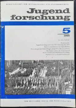 JUGENDFORSCHUNG 5 1968 DDR Zeitschrift