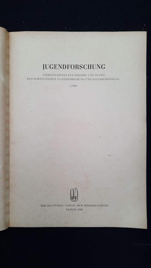 JUGENDFORSCHUNG 5 1968 DDR Zeitschrift – Bild 2