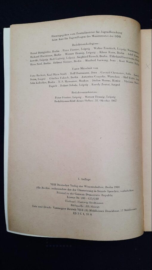 JUGENDFORSCHUNG 5 1968 DDR Zeitschrift – Bild 3