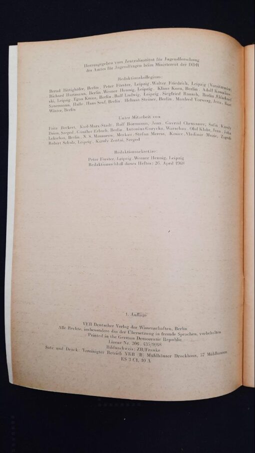 JUGENDFORSCHUNG 8 1968  DDR Zeitschrift – Bild 3