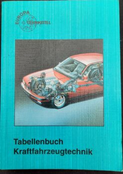 Tabellenbuch Kraftfahrzeugtechnik 1996