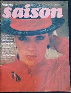 Saison 4 1979 Mode Zeitschrift DDR Frühjahr