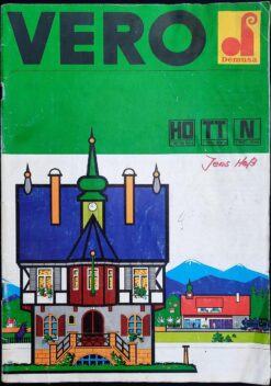 VERO Katalog Häuser, Bausätze, Zubehör, Automodelle, Bäume für die Modellbahn DDR