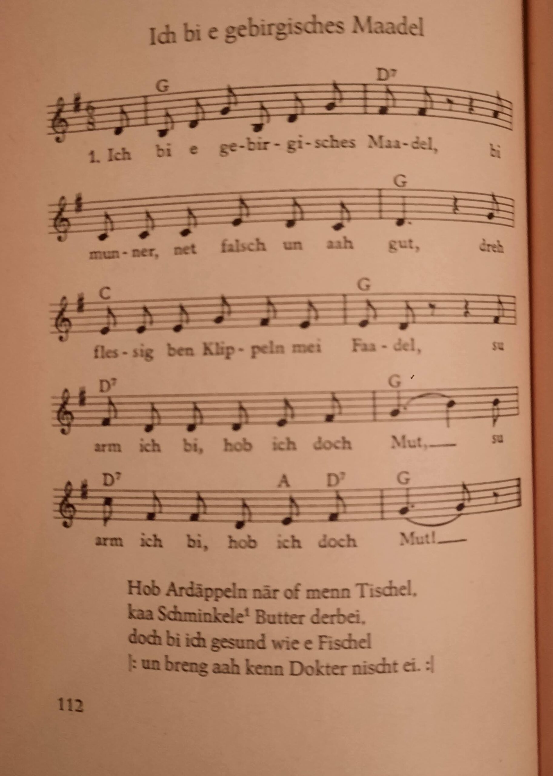 Dr Vugelbeerbaam – Alte und neue Lieder in erzgebirgischer Mundart – Bild 5