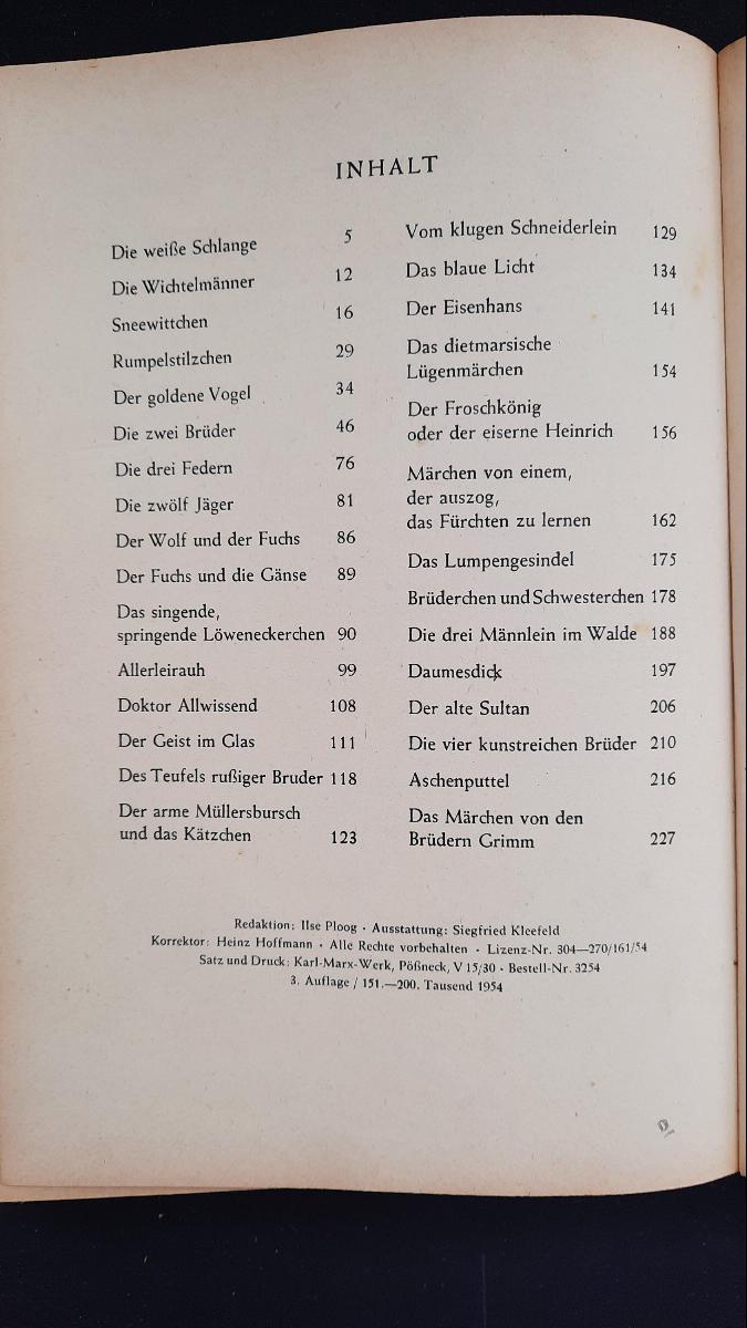 DIE KINDER- UND HAUSMÄRCHEN DER BRÜDER GRIMM 2 – Bild 3