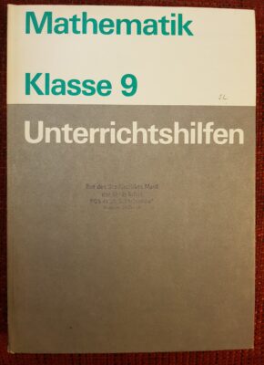 Mathematik Klasse 9 Unterrichtshilfen