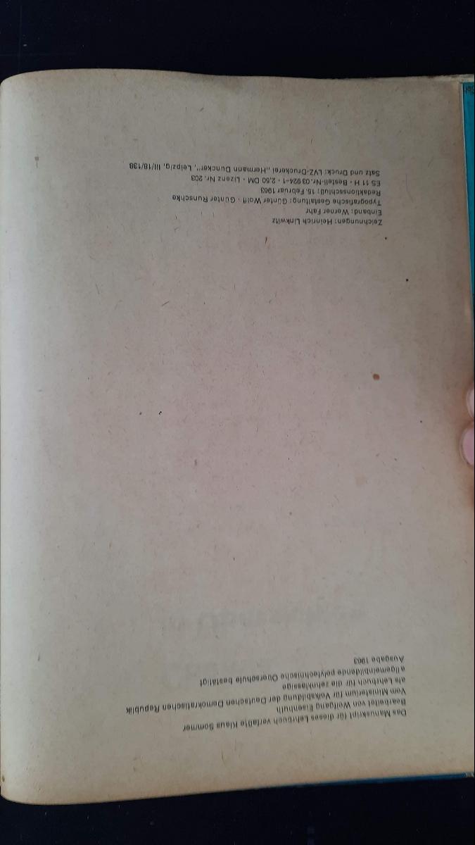 Chemie in Übersichten Lehrbuch DDR 1963 – Bild 3