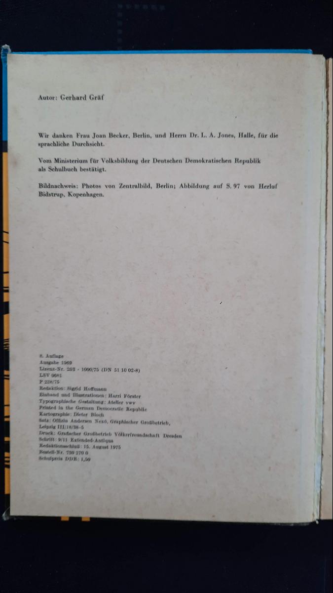 English for you 4 Lehrbuch DDR 1976 – Bild 3