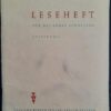 Leseheft Lehrbuch DDR 1951
