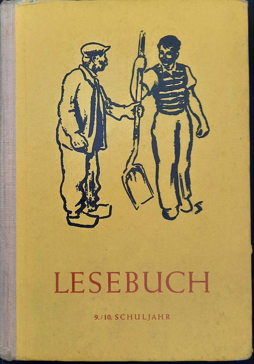 LESEBUCH 9./10. SCHULJAHR Lehrbuch DDR 1959