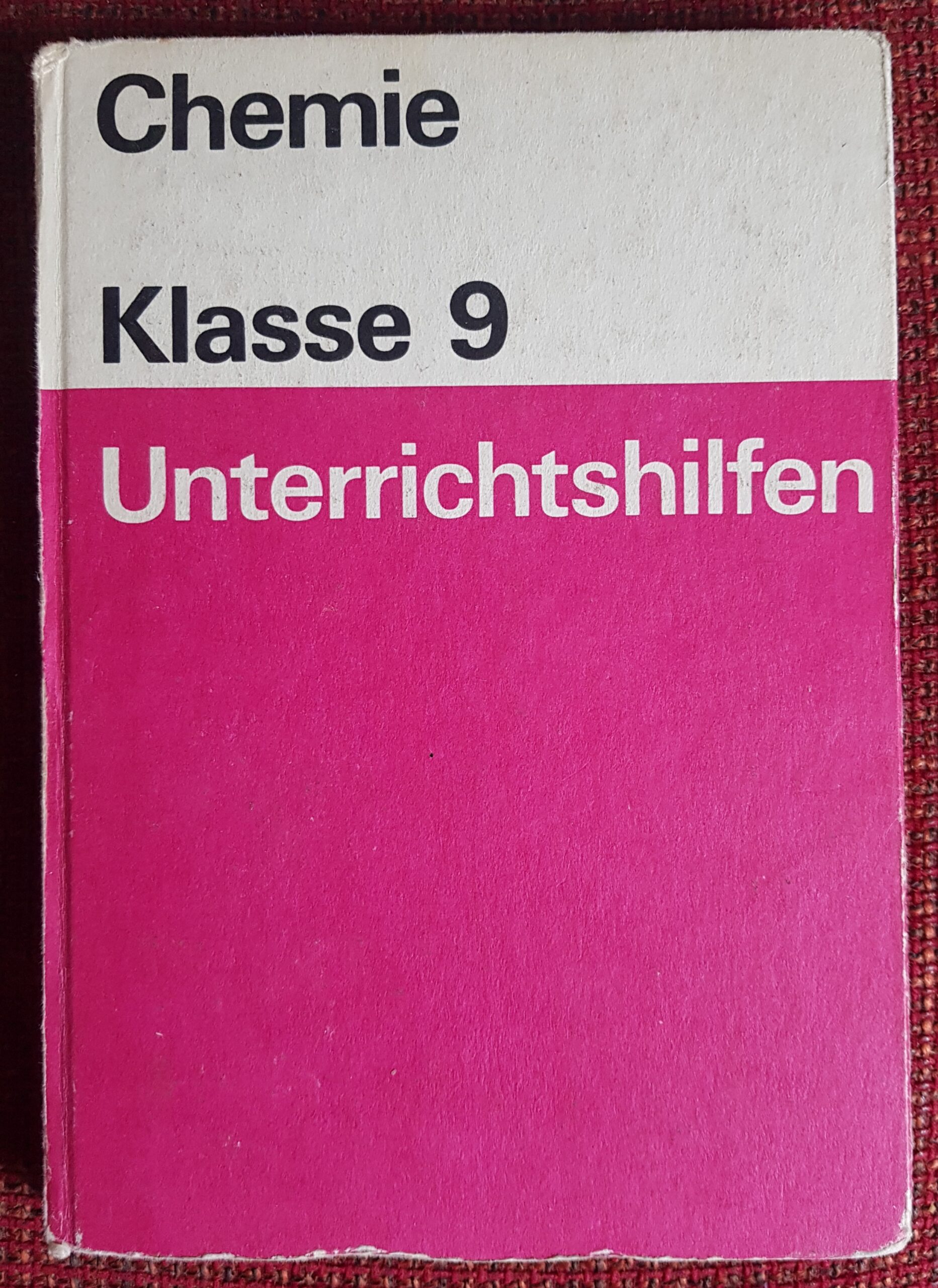 Chemie Klasse 9 Unterrichtshilfen