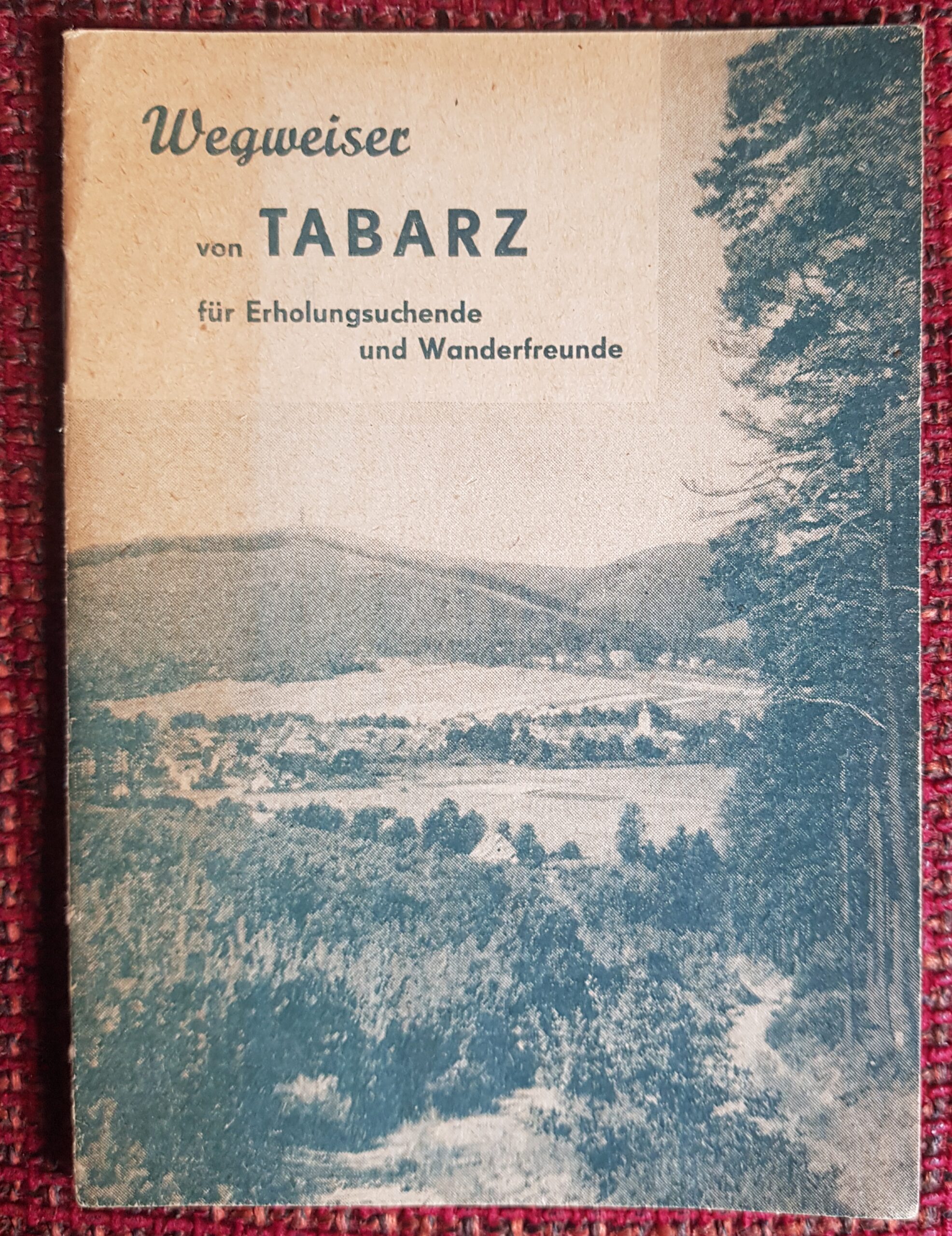 Wegweiser von Tabarz für Erholungssuchende und Wanderfreunde