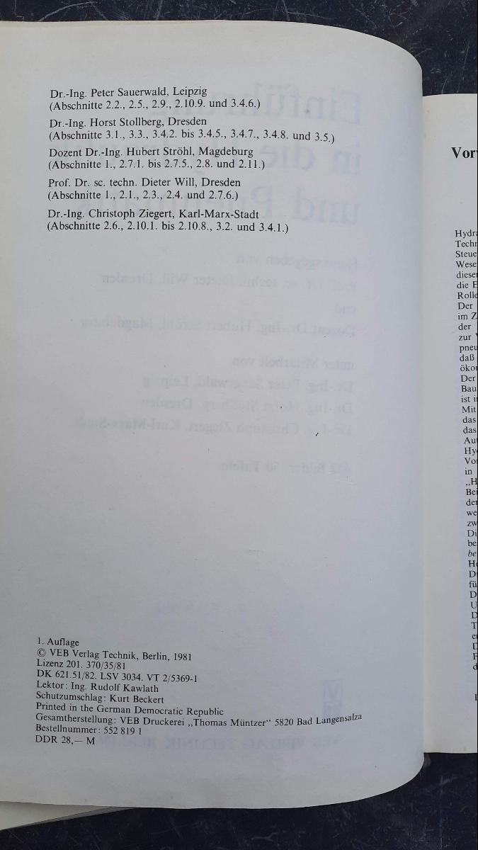 Einführung in die Hydraulik und Pneumatik – Bild 3