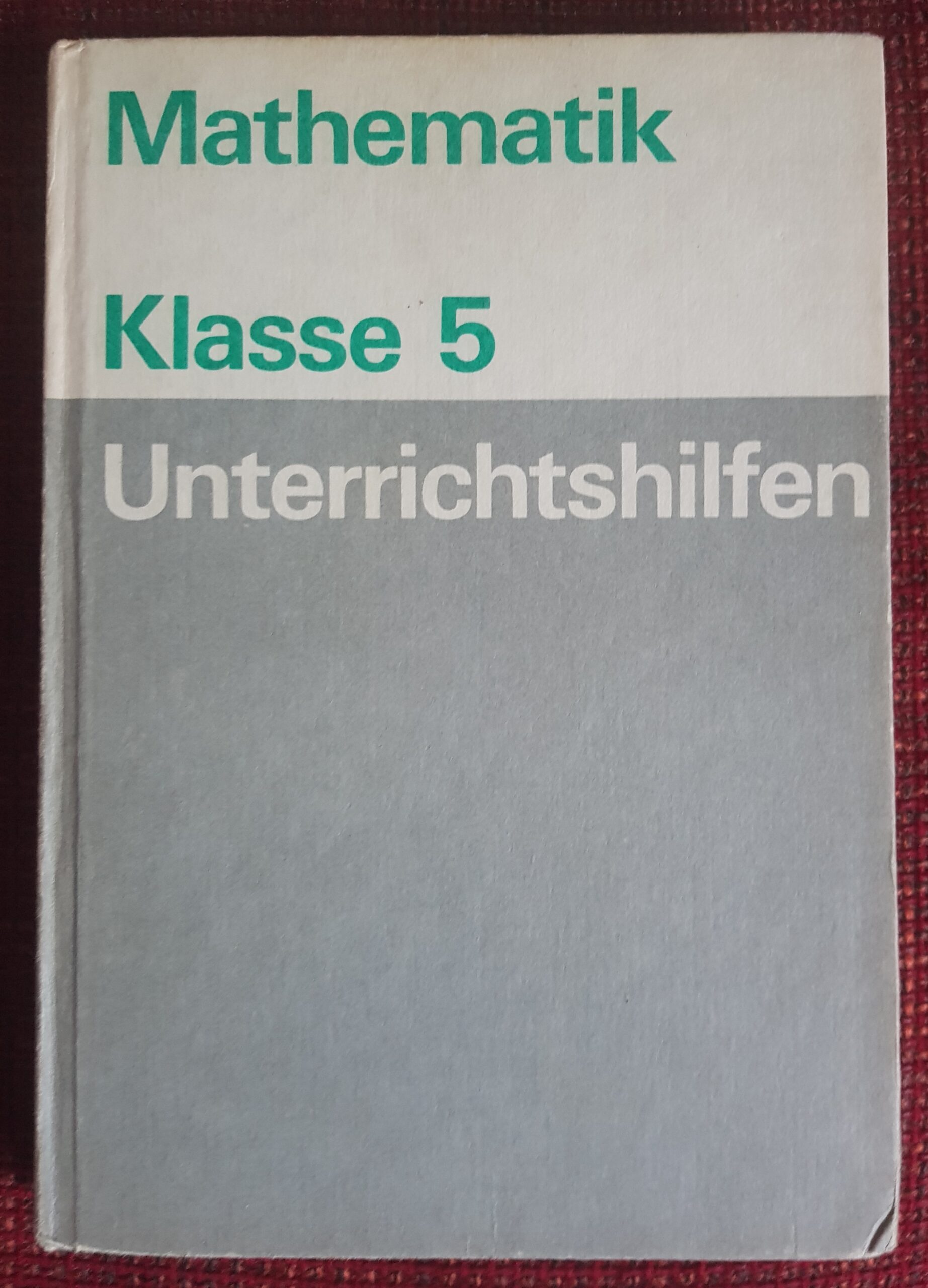 Mathematik Klasse 5 Unterrichtshilfen