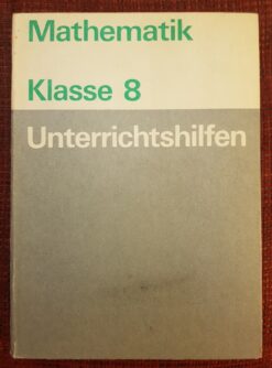 Mathematik Klasse 8 Unterrichtshilfen