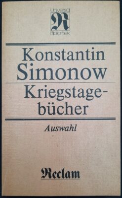 Kriegstagebücher - Konstantin Simonow