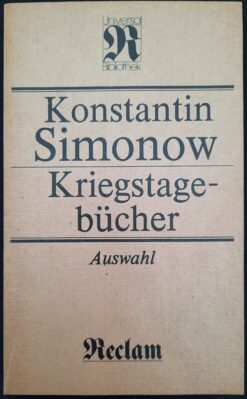 Kriegstagebücher - Konstantin Simonow