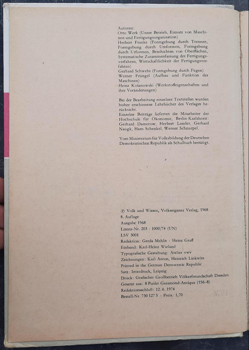Einführung in die sozialistische Produktion Lehrbuch DDR Klassen 7 und 8 1976 – Bild 3