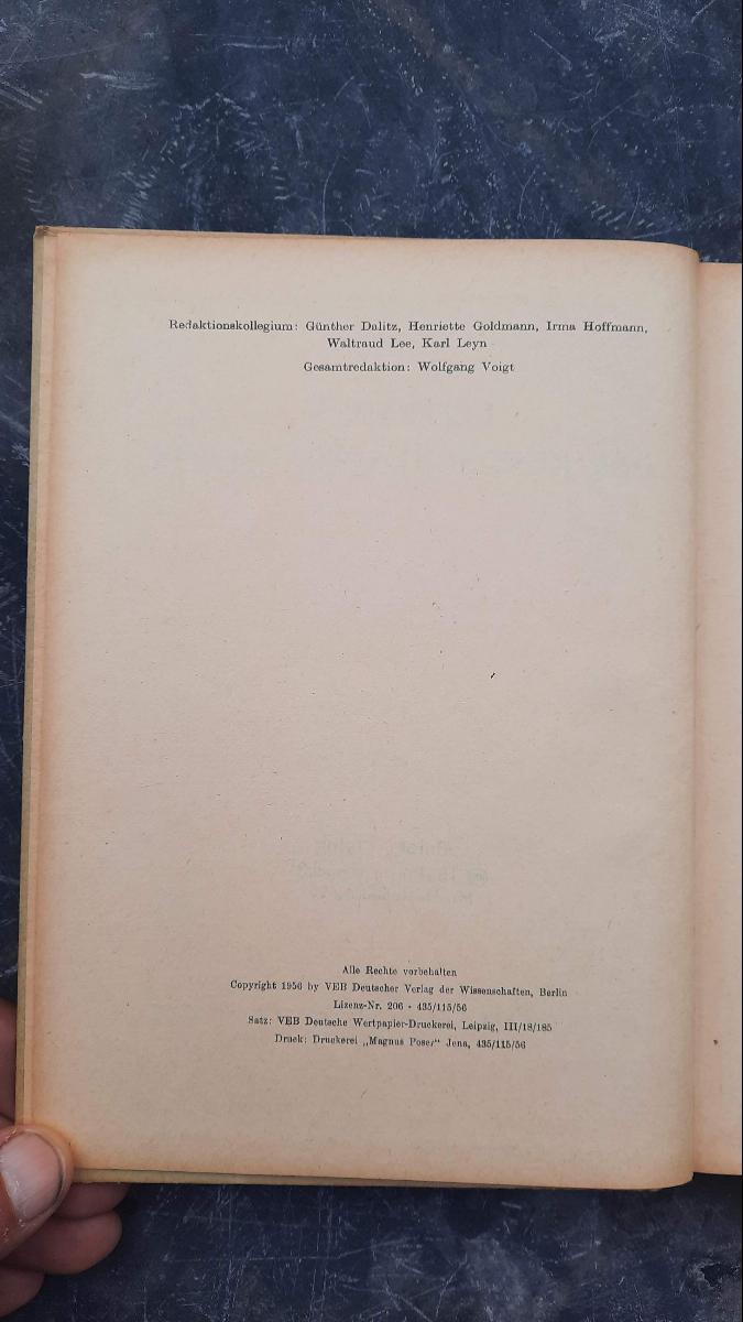 LEITFADEN DER RUSSISCHEN GRAMMATIK Lehrbuch DDR 1956 – Bild 3