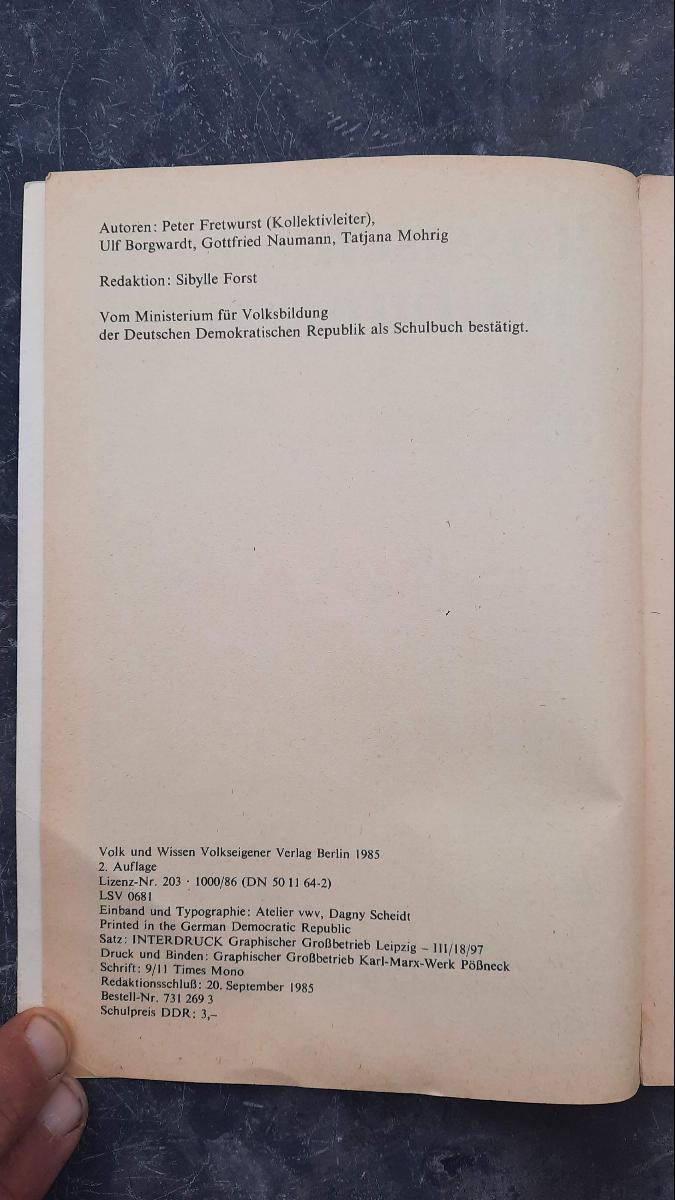 Russisch in Übungen Lehrbuch DDR 1986 – Bild 3