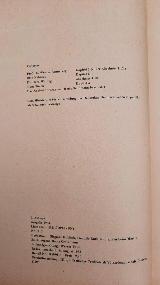 Mathematik Klasse 10 Lehrbuch DDR – Bild 3