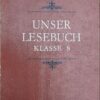 UNSER LESEBUCH Klasse 8 Lehrbuch DDR
