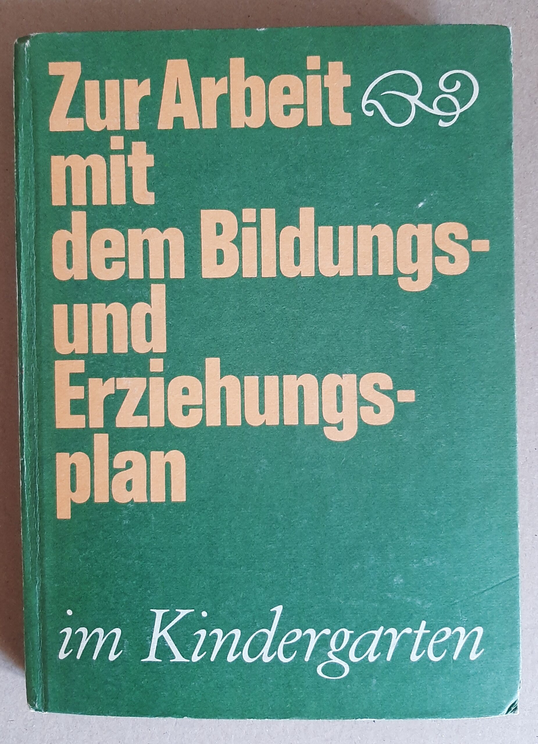 Zur Arbeit mit dem Bildungs- und Erziehungsplan im Kindergarten